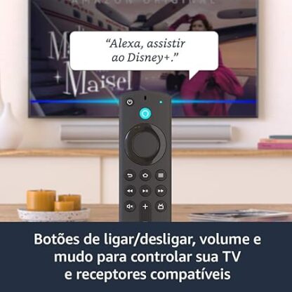 Fire TV Stick | Streaming em Full HD com Alexa | Com Controle Remoto por Voz com Alexa (inclui comandos de TV) - Image 3