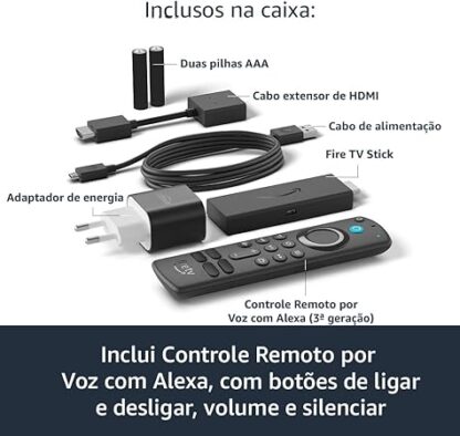 Fire TV Stick | Streaming em Full HD com Alexa | Com Controle Remoto por Voz com Alexa (inclui comandos de TV) - Image 6