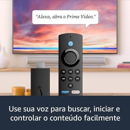 Fire TV Stick Lite | Streaming em Full HD com Alexa | Com Controle Remoto Lite por Voz com Alexa (sem controles de TV) - Image 3