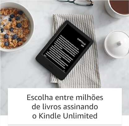 Kindle 11ª Geração (modelo 2022) – Mais leve, com resolução de 300 ppi e o dobro de armazenamento - Cor Preta - Image 7