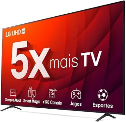 Smart TV 50" 4K LG UHD ThinQ AI 50UR8750PSA HDR Bluetooth Alexa Google Assistente Airplay2 3 HDMI - Image 5