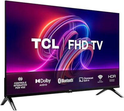 TCL LED SMART TV 32” S5400AF FHD ANDROID TV, PRETO - Image 3