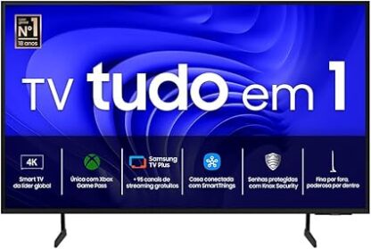 Samsung Smart TV 43" UHD 4K 43DU7700 - Processador Crystal 4K, Gaming Hub