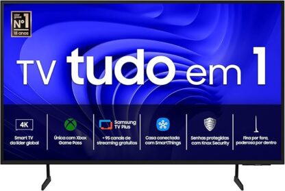 Samsung Smart TV 55" UHD 4K 55DU7700 - Processador Crystal 4K, Gaming Hub